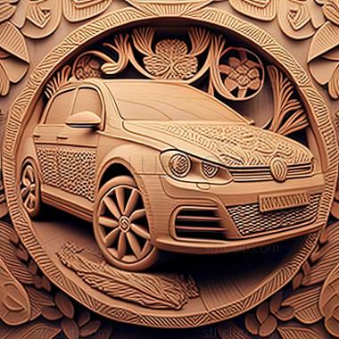 3D мадэль Volkswagen Golf VI (STL)